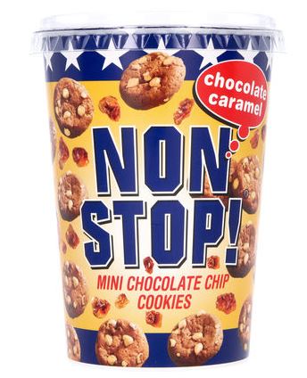 NON STOP COOKIES CARAMEL 125GR /8