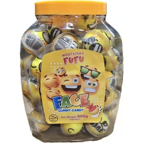 FUFU FACE GUMMY CANDY /50