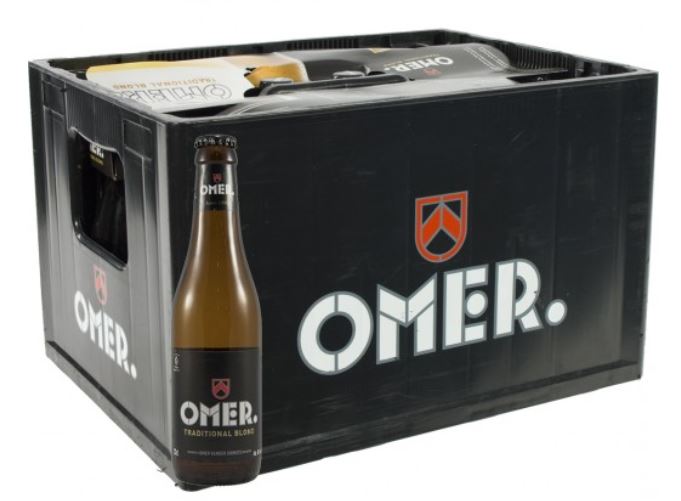 OMER BLOND 8% 33CL CRATE /24