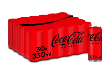 COCA COLA ZERO 33CL CAN /30