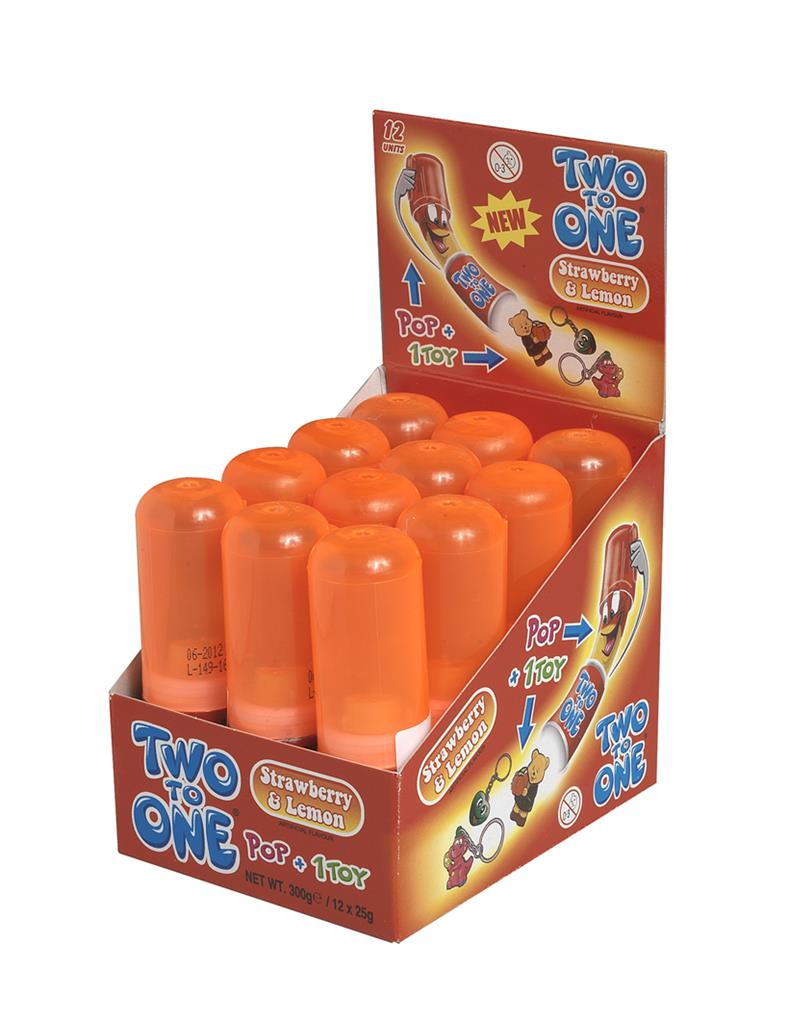 TWO TO ONE STRAWBERRY-LEMON /1