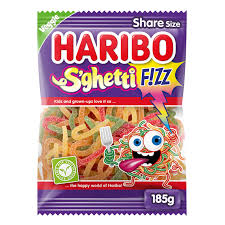 HARIBO 185GR ZURE SPAGHETTI /12