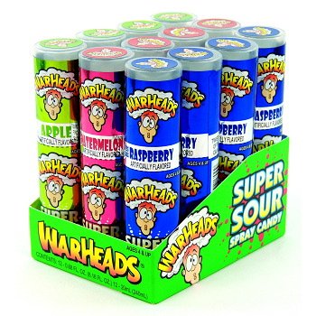 WARHEADS SUPER SOUR SPRAY 20ML /12