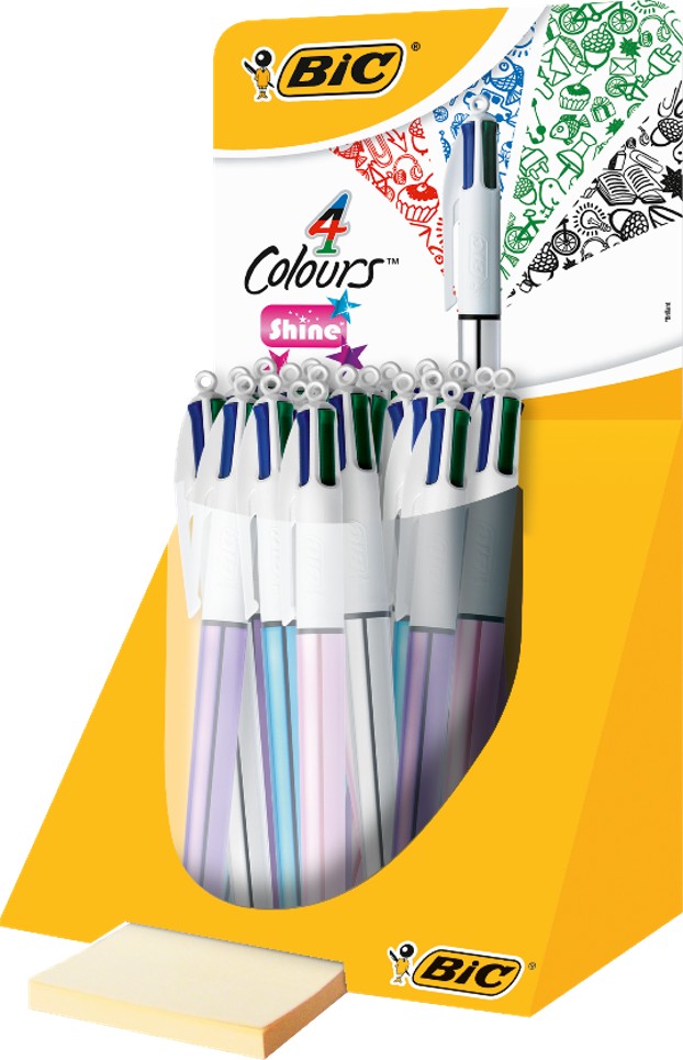 BIC 4-COLOURS SHINE (TUBO)