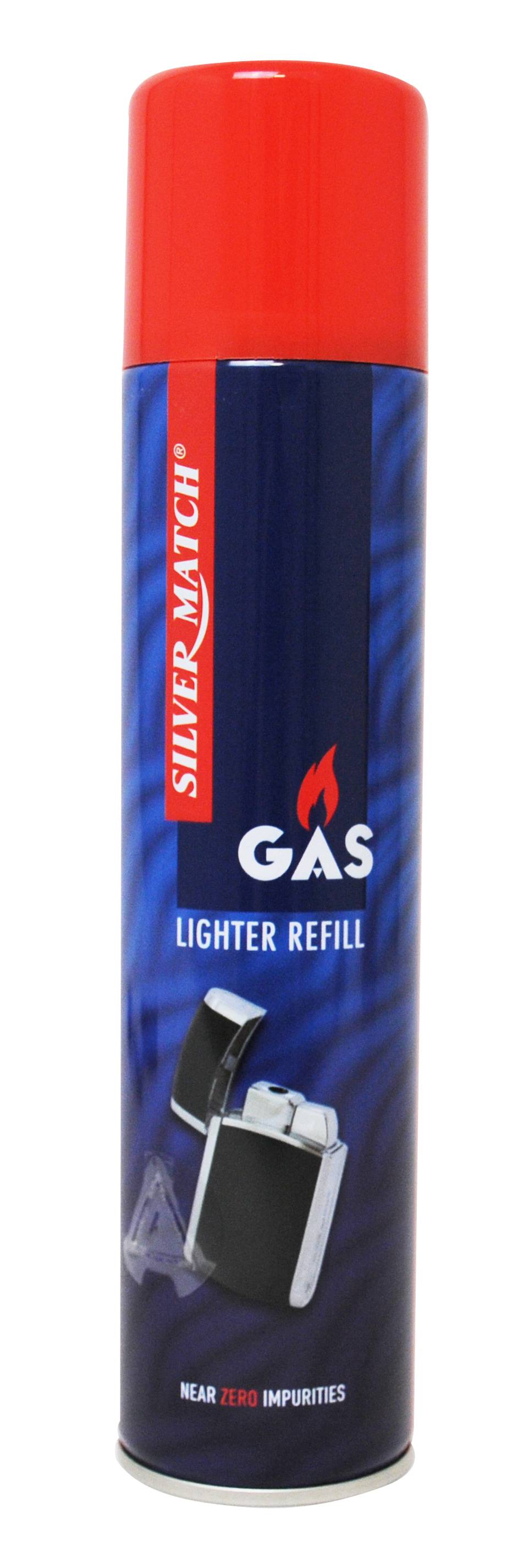 GAS SILVER MATCH 300ML