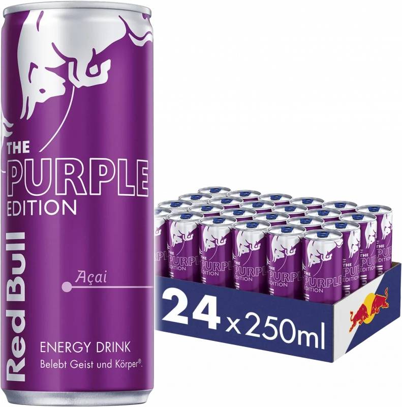 RED BULL 25CL IMP PURPLE ACAI EDITION CAN /24