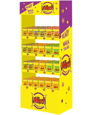 AIKI NOODLE DISPLAY 96 STUK +5 DOZEN GRATIS