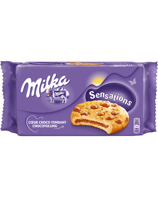MILKA SENSATION COOKIES 208GR /10