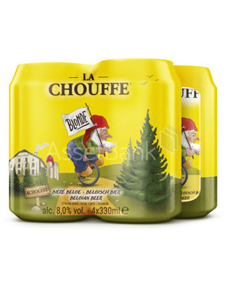 LA CHOUFFE 33CL CAN /6X4PACK
