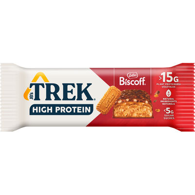 TREK BISCOFF HIGH PROTEIN BAR 055GR /12
