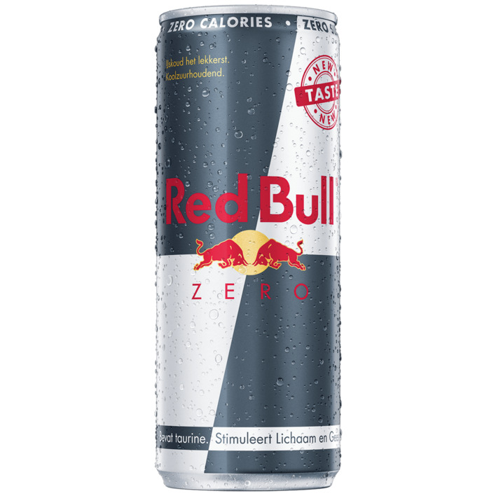 RED BULL 25CL ZERO CALORIES CAN /6X4PACK