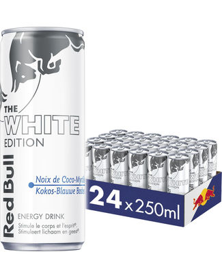 RED BULL 25CL WHITE EDITION CAN /24
