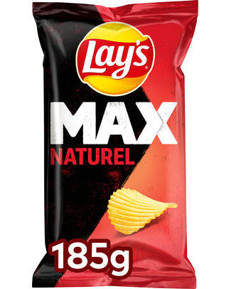 LAYS 185GR MAX NATUREL /22