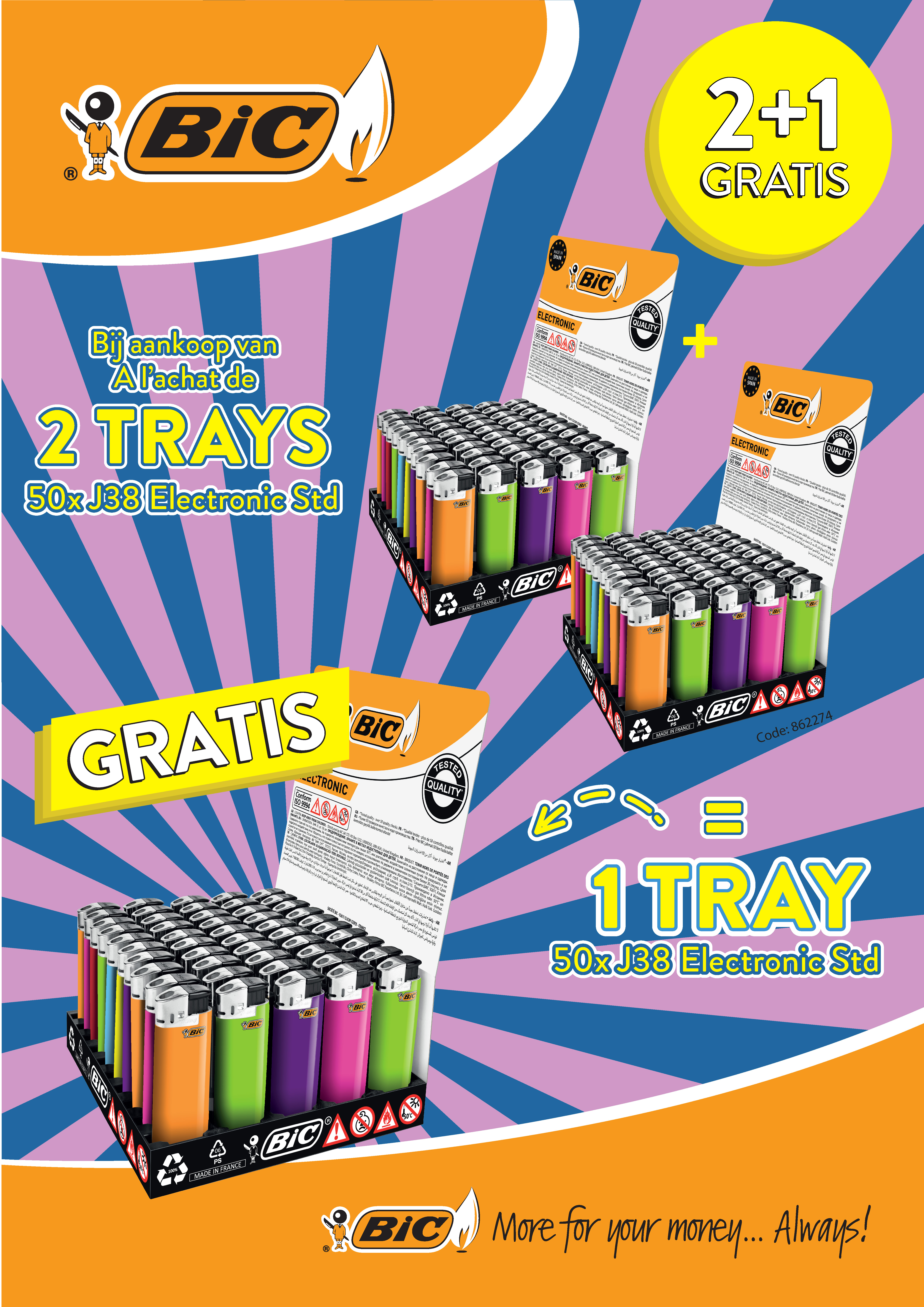 BIC ELECTRONIC J38 /50   "COLLI 2+1"