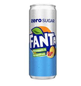 FANTA 33CL ZERO PINEAPPLE GRAPEFR. /24