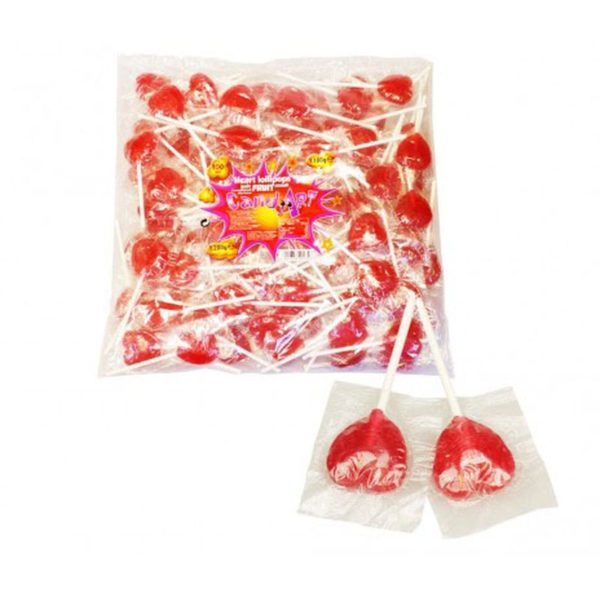 LOLLY CANDART HEARTS 012GR /100