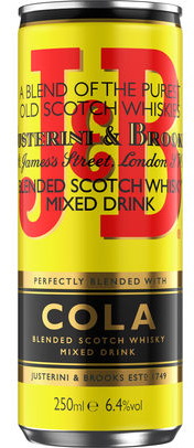 J&B & COLA 6,4% 25CL CAN /12
