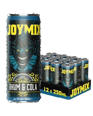 JOYMIX RUM COLA 4° CANS 25CL/12
