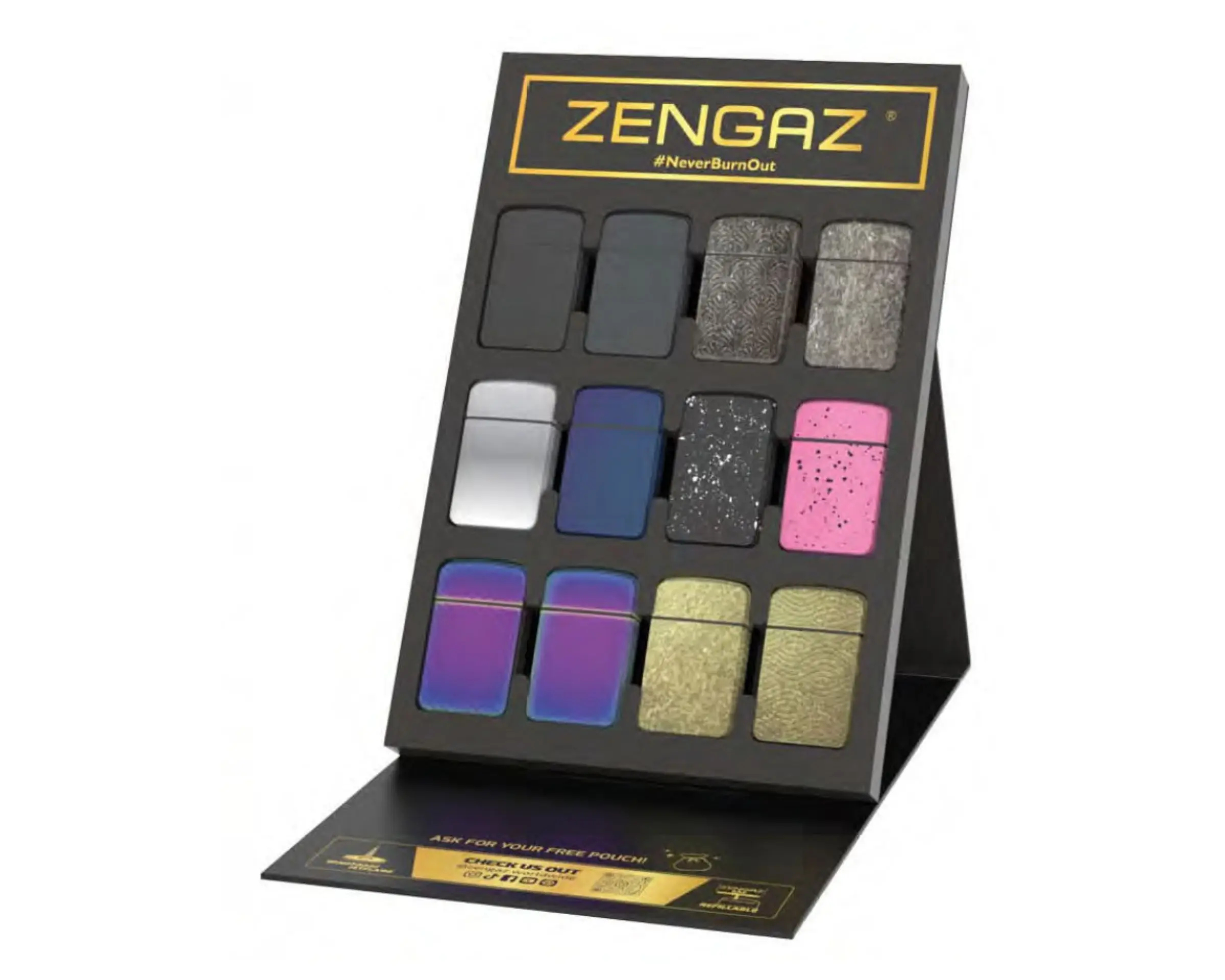 ZENGAZ ROYAL METAL JET LIGHTER/12