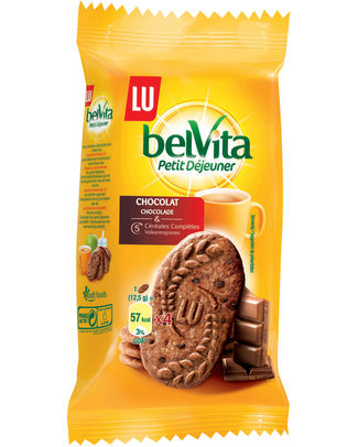 LU BELVITA CHOCOLAT 50GR /30