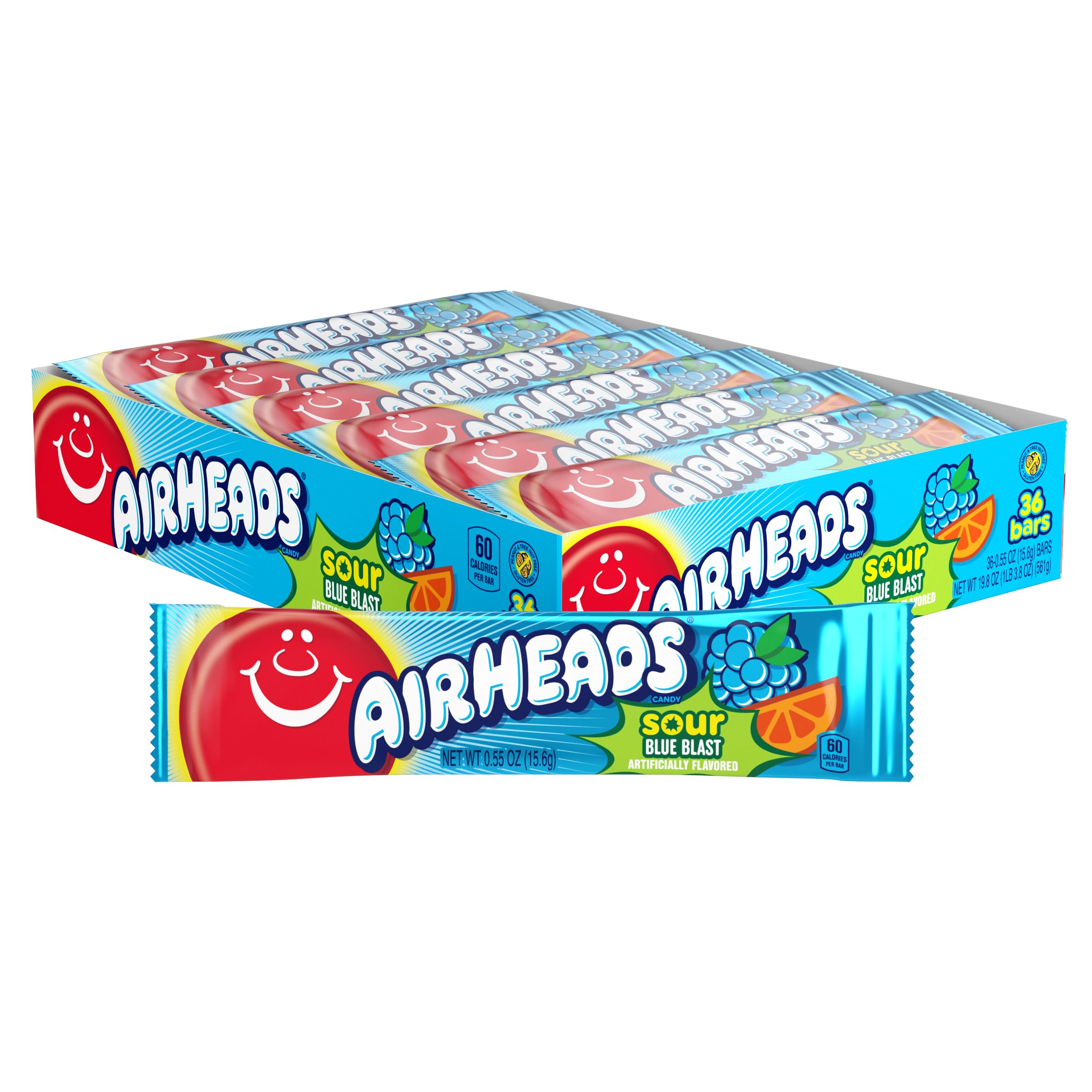 AIRHEADS SOUR BLUE BLAST 15,6GR /36