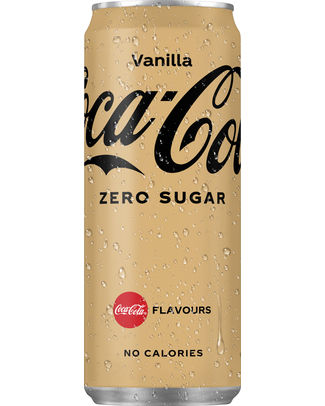 COCA COLA VANILLA 33CL CAN /24