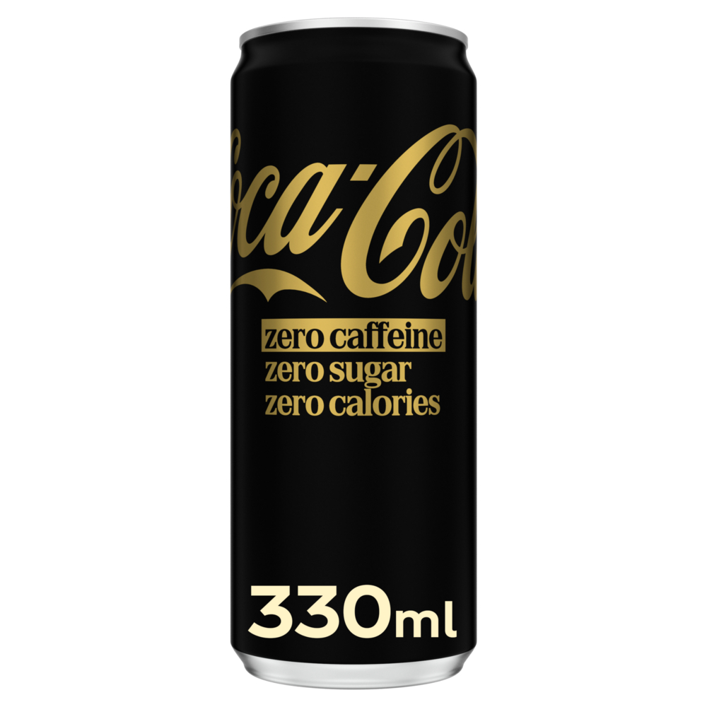 COCA COLA ZERO CAF FREE 33CL CAN /4X6PACK