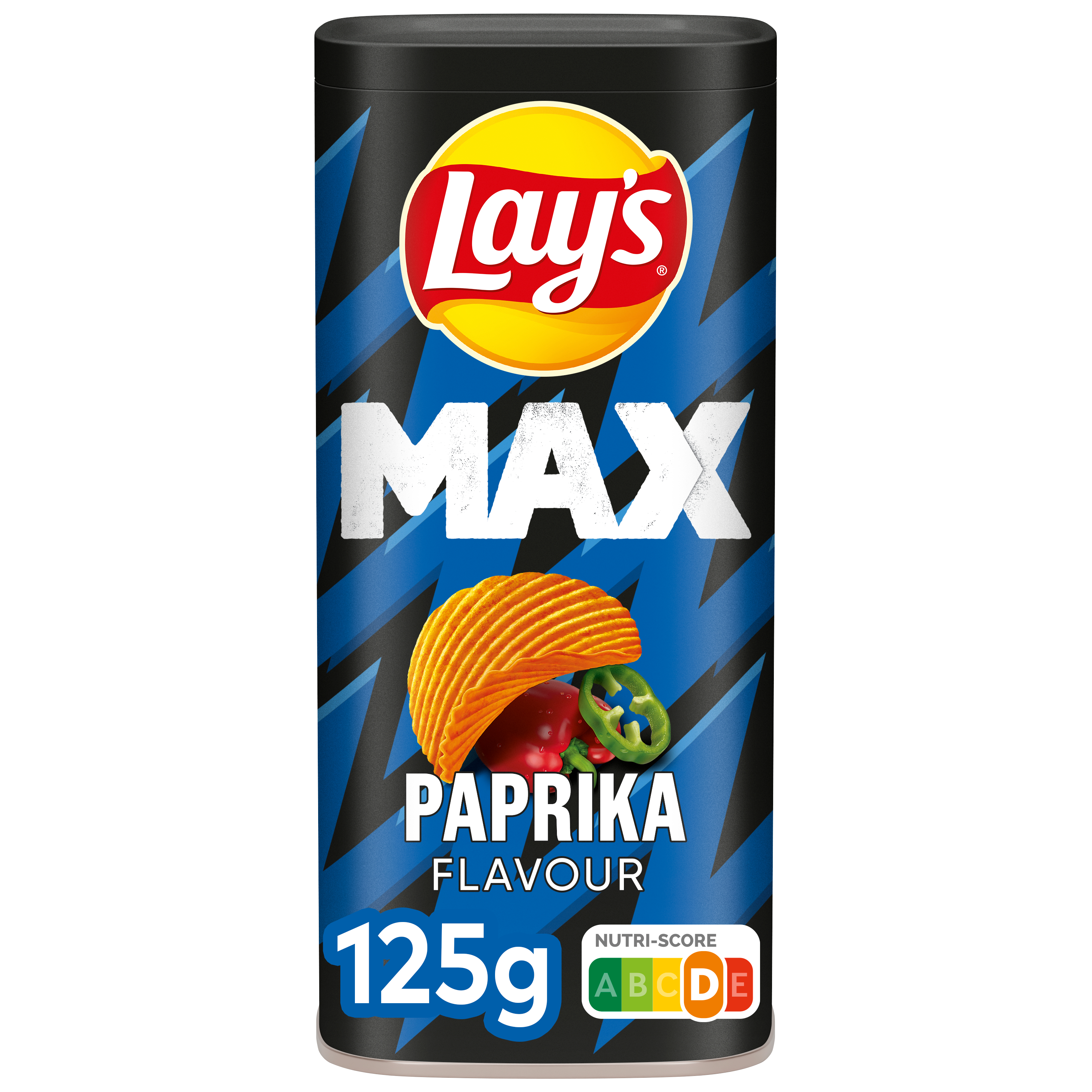 LAYS MAX PAPRIKA SNACKBOX 125GR /8