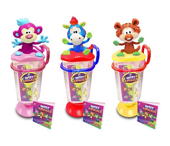 FUN ANIMALS STRAW CUP /8