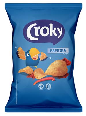 CROKY CHIPS 150GR PAPRIKA /20