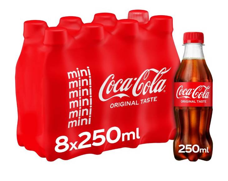 COCA COLA REG 25CL PET /3x8