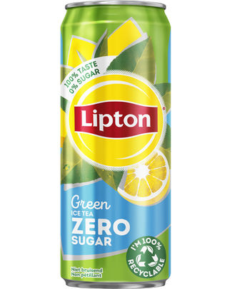 LIPTON 33CL ICE TEA GREEN ZERO CAN /24