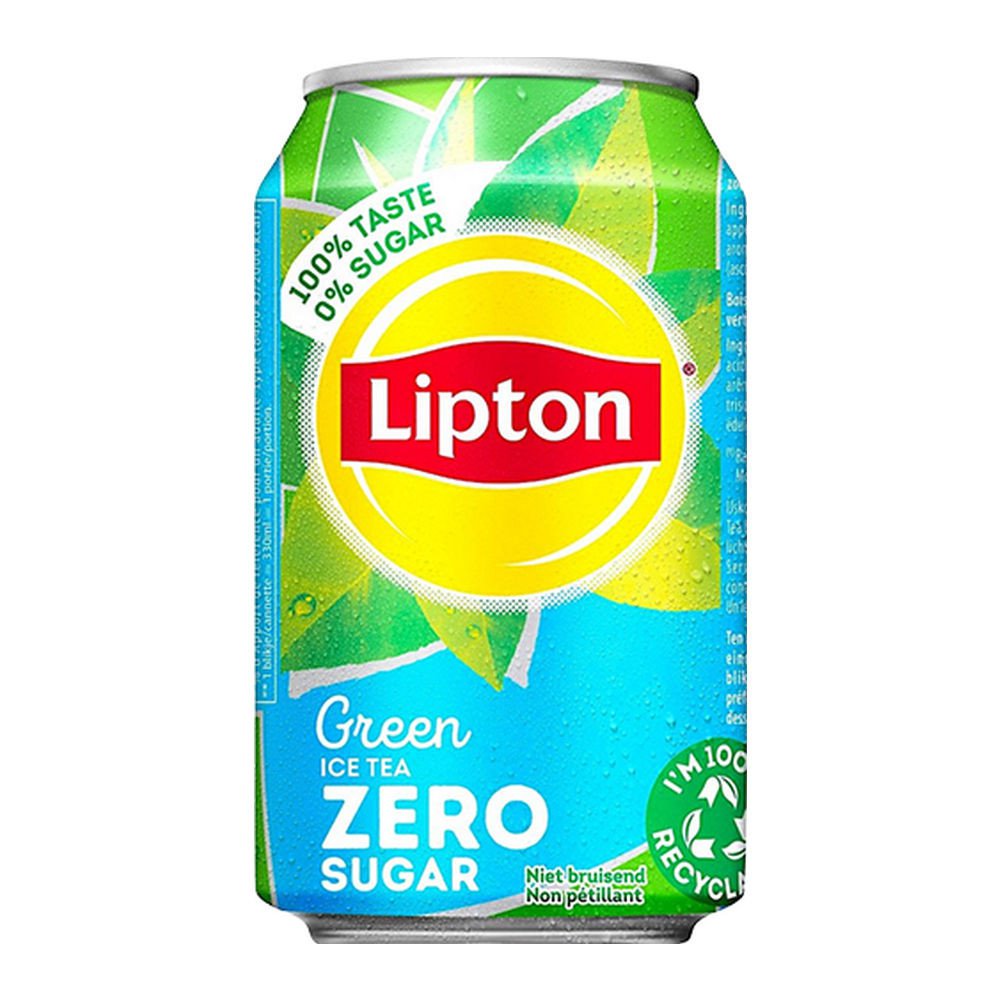 LIPTON 33CL ICE TEA GREEN ZERO CAN /24