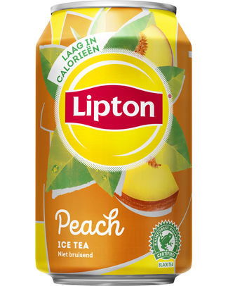 LIPTON 33CL ICE TEA PEACH CAN /24