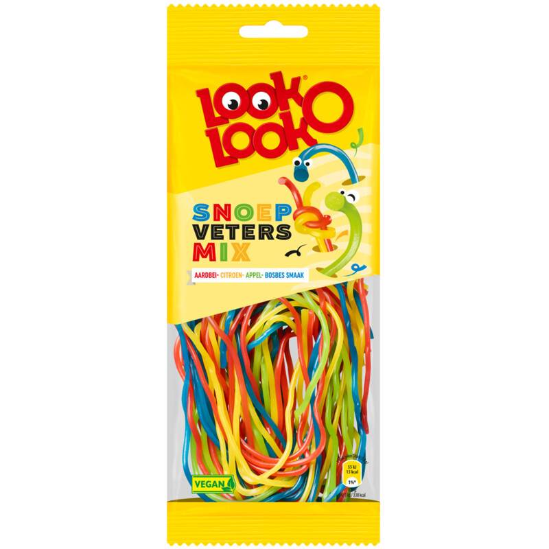 LOOK O L. ZAKJES SNOEPVETERS MIX 090GR /15