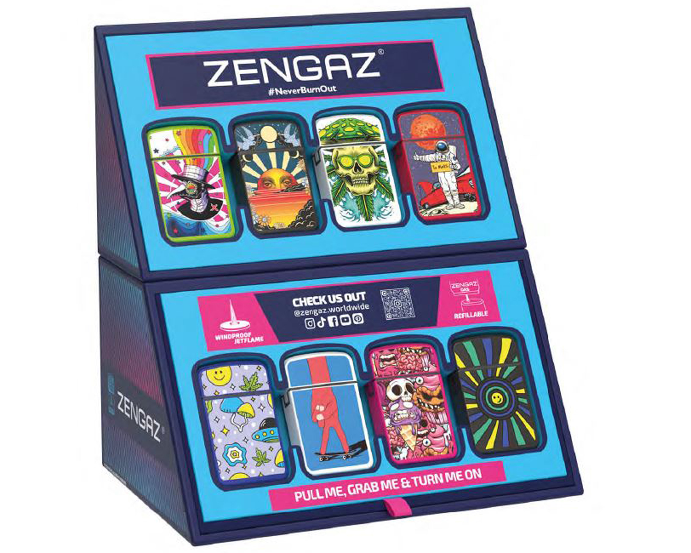 ZENGAZ ROYAL JET LIGHTER MINI CUBE2 /16