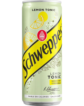 SCHWEPPES LEMON 33CL CAN /4X6PACK