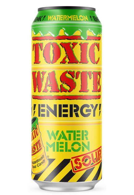 TOXIC WASTE ENERGY 50CL SOUR WATERMELON CAN /12