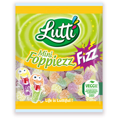 LUTTI 80GR MINI FOPPIES VEGGIE /12