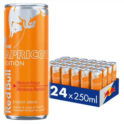 RED BULL 25CL APRICOT CAN /24
