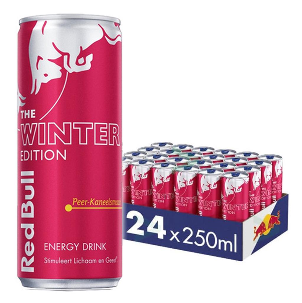 RED BULL 25CL APRICOT CAN /24