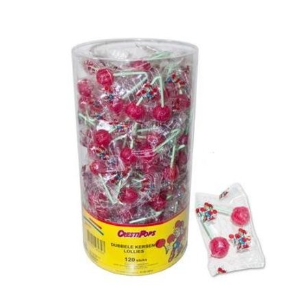 LOLLY TUBO DOUBLE CERISES /120