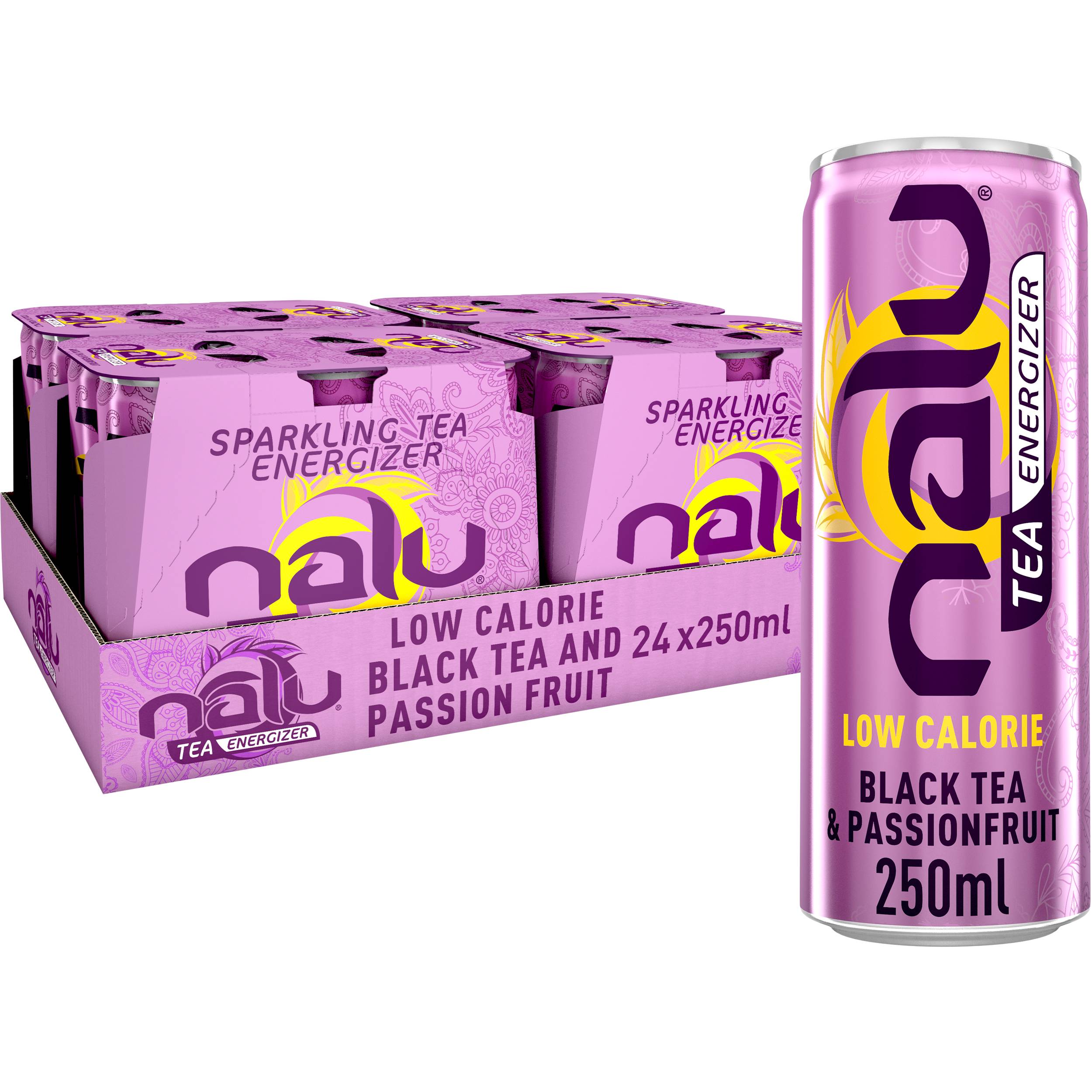 NALU 25CL BL.TEA & PASSIONFR. CAN /4X6PACK