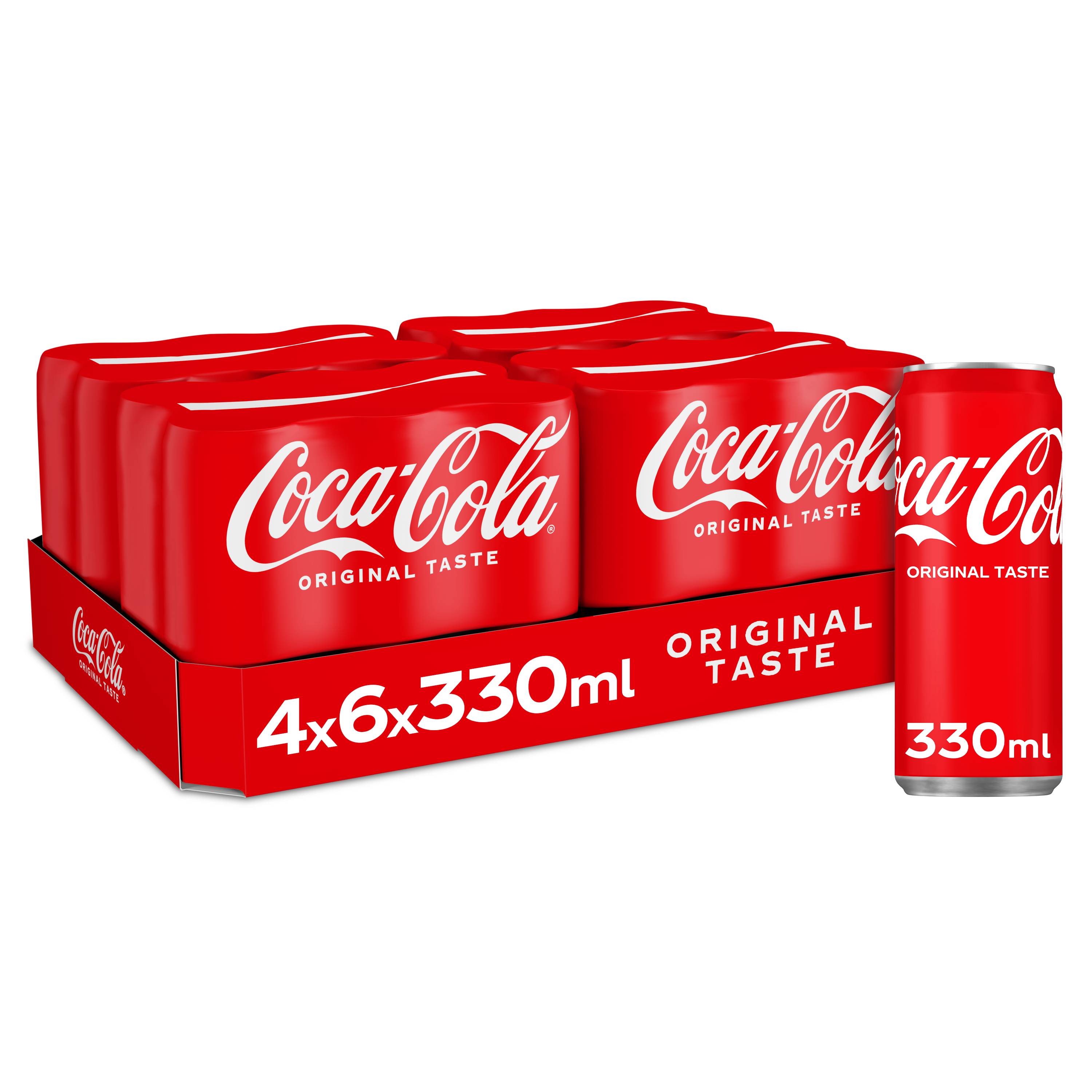 COCA COLA REG 33CL CAN /4X6PACK