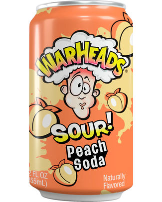 WARHEADS 35CL PEACH CAN /12