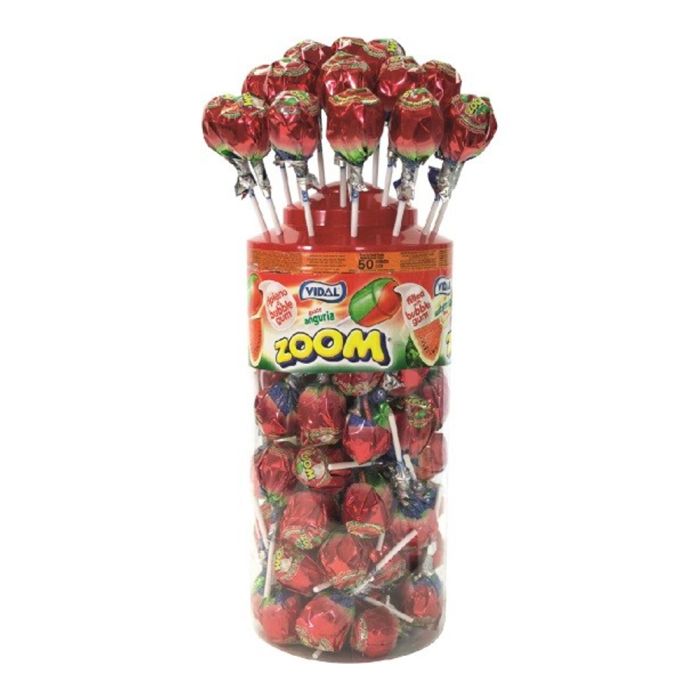 VIDAL ZOOM GUM LOLLY WATERMELOEN /50