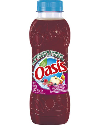 OASIS 50CL APPLE/BLACKC./RASPB. PET /12