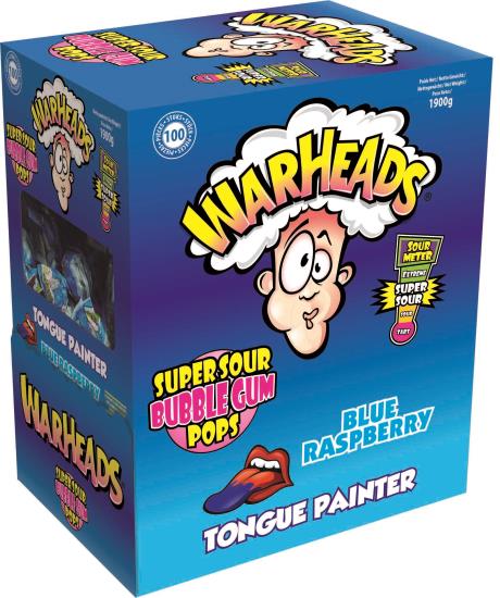 MEGA WARHEADS BLUE RASPBERRY /100