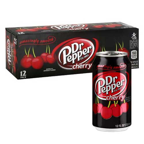 DR PEPPER CHERRY 355 ML /12*IMPORT*