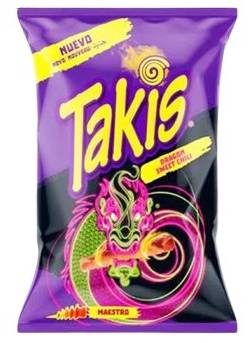 TAKIS 090GR DRAGON SWEET CHILLI /18
